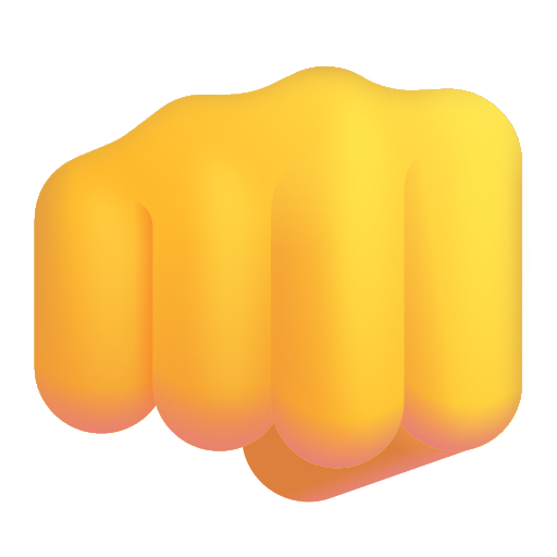 Musht Rasmi 👊 Olgʻa Yoʻnalgan Musht Emoji Ma'nosi - Nusxalash va Joylashtirish